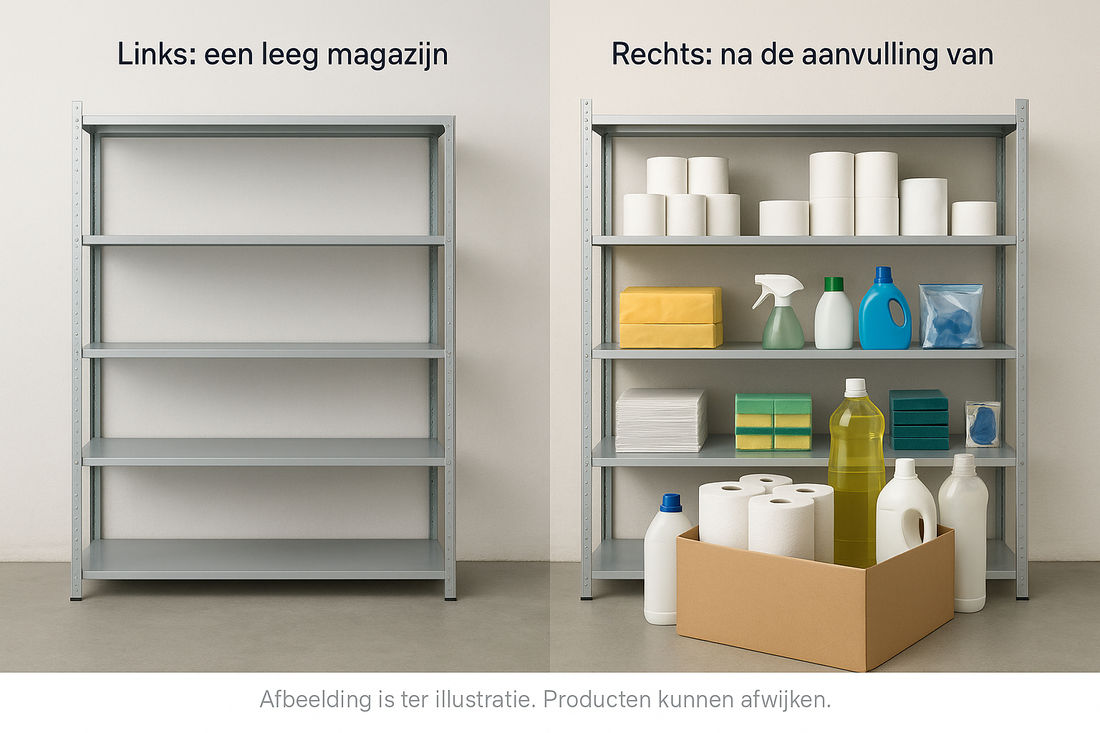 Waarom bedrijven tijd besparen met maandelijkse hygiëne-leveringen