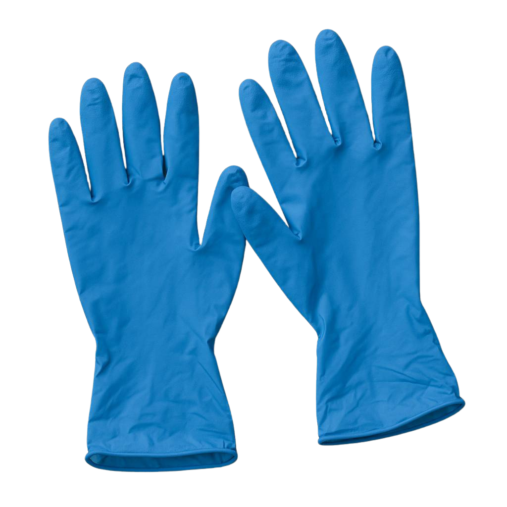 Handschoenen soft nitril medium ongepoederd blauw - 1 pak a 100st
