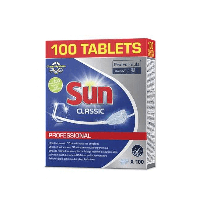 Sun vaatwastabletten Classic - 1 pak a 100 Stuks