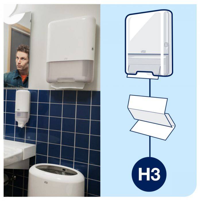 Tork vouwhanddoek dispensers groot